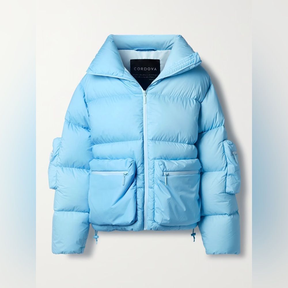 Cordova Celeste Blue Mogul Ski Jacket Puffer Nwt Size Xs X-Small
